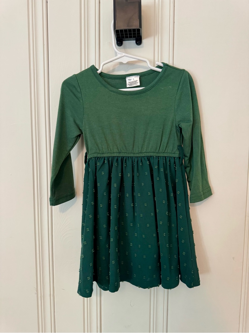 Emerald Green Matching Family Dress Set - Picture 10 of 15